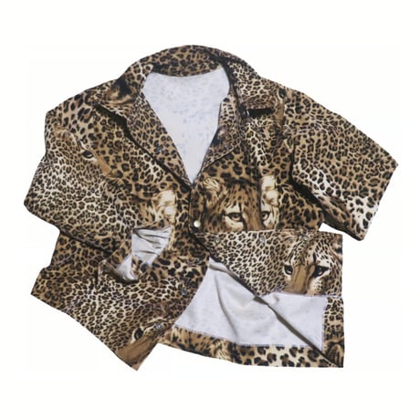 ヒョウ柄シャツジャケット