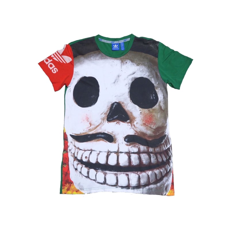adidas(アディダス) スカルTシャツ | 少しマニアックな古着の