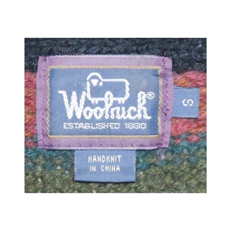 WOOLRICH(ウールリッチ) ネイティブカーディガン②