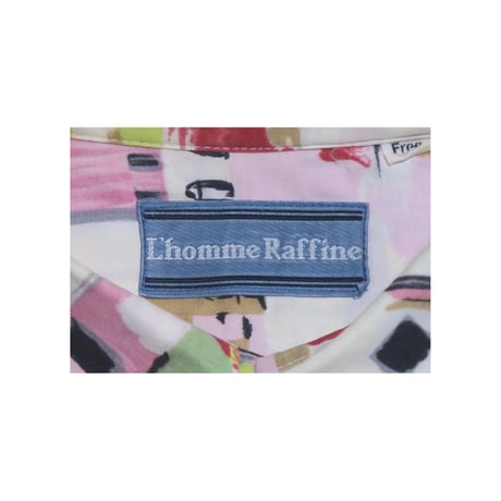 L’homme Raffine(エルオムラフィーネ) パターンシャツ