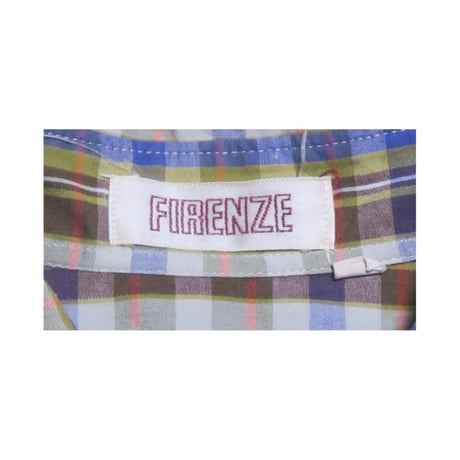 FIRENZE(フィレエンツェ) チェック柄シャツ