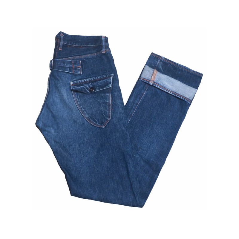 KATO(カトー) デニムパンツ ダメージデニム 岡山デニム アメカジ