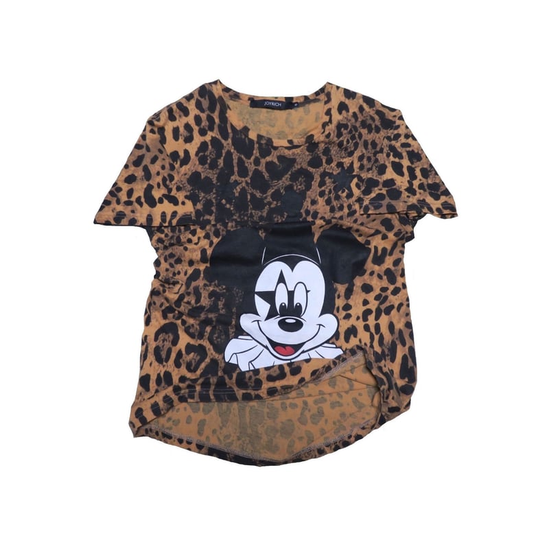 JOYRICH(ジョイリッチ) ミッキーマウス豹柄Tシャツ | 少しマニアックな 