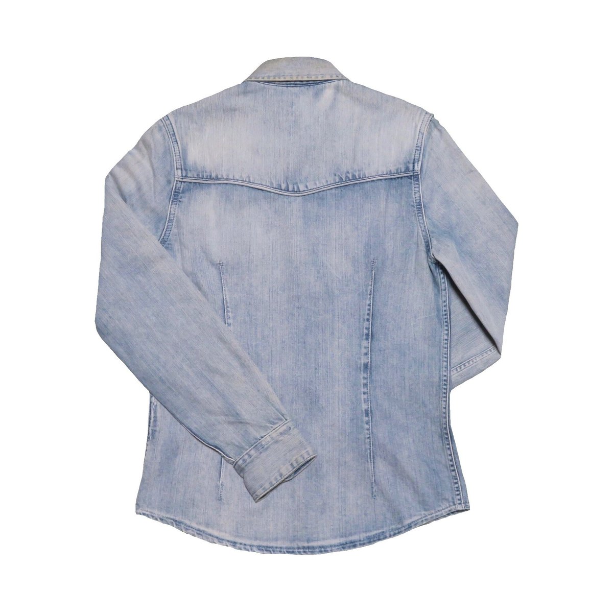 Nudie Jeans デニムシャツ nudie Jeans】ヌーディージーンズ デニム シャツ 長袖 XS - メルカリ