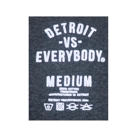 DETROIT VS EVERYBODY(デトロイトバーサスエブリバディ) スウェット