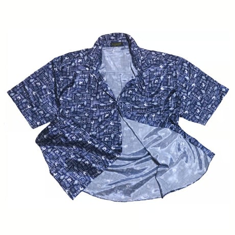 T.CORNER シルクシャツ