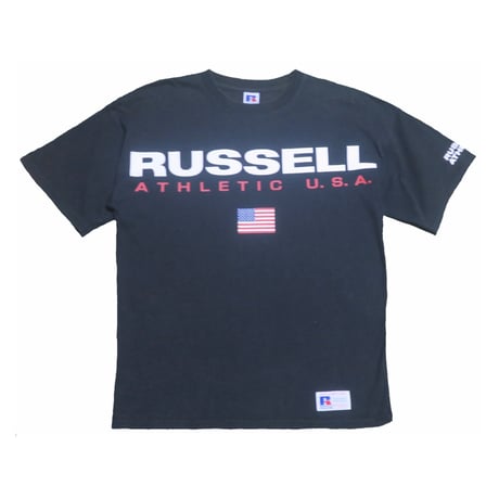 RUSSELL ATHLETIC(ラッセルアスレチック) Tシャツ ロゴt プリントt アメカジ 古着