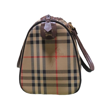 『レディース』80s Burberrys(バーバリー) ノバチェック柄バッグ
