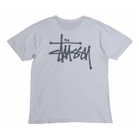 Stussy(ステューシー) Tシャツ ロゴt ストックロゴ ビッグロゴ ショーンフォント 古着