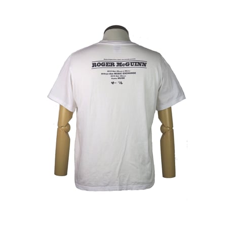 BYRDSバーズ) ロジャーマッギン ジャパンツアー2015 Tシャツ