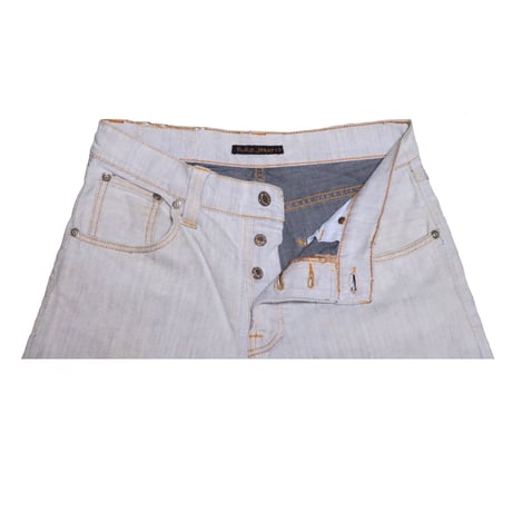 Nudie Jeans(ヌーディージーンズ) ブリーチデニムパンツ