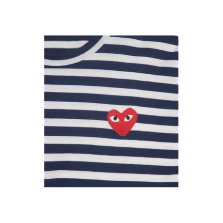 PLAY COMME des GARCONS(ブレイコムデギャルソン) ボーダーＴシャツ