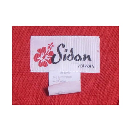 Sidan(シダン) アロハシャツ