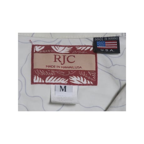 RJC(ロバート.J.クランシー) アロハシャツ