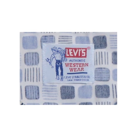 70s LEVIS(リーバイス) ウエスタンシャツ