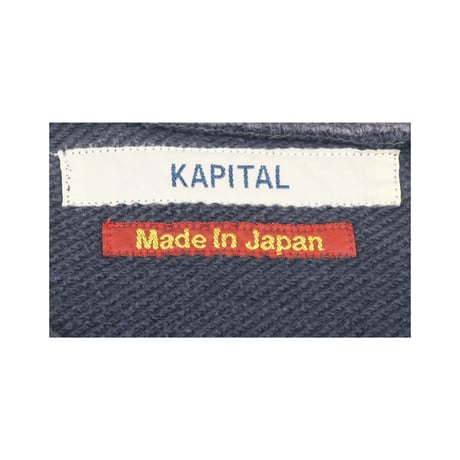 KAPITAL(キャピタル) グリズリーペンキロゴスウェット