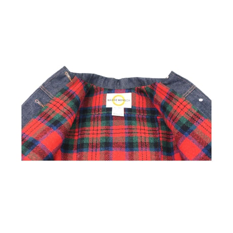 『レディース』MASSE MENSCH/HARRIS TWEED(マッセメンシュ/ハリスツイード) デニムジャケット