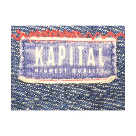 KAPITAL(キャピタル) デニムハンチング帽