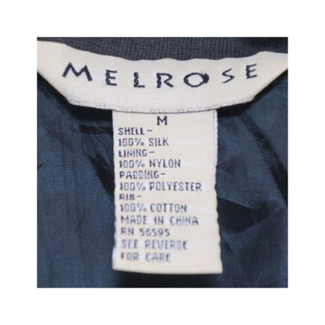 MELROSE(メルローズ) シルクブルゾン
