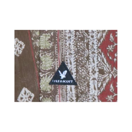 LYLE&SCOTT(ライルアンドスコット) 総柄シャツ