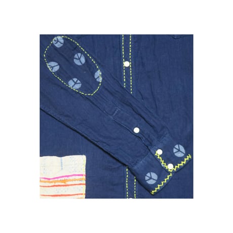 GAIJIN MADE(ガイジンメイド) 刺繍ウエスタンシャツ