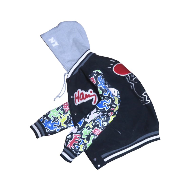 Keith Haring/BROWNY(キースへリング/ブラウニー) スタジャン Keith Haring/BROWNY(キースへリング/ブラウニー) スタジャン
