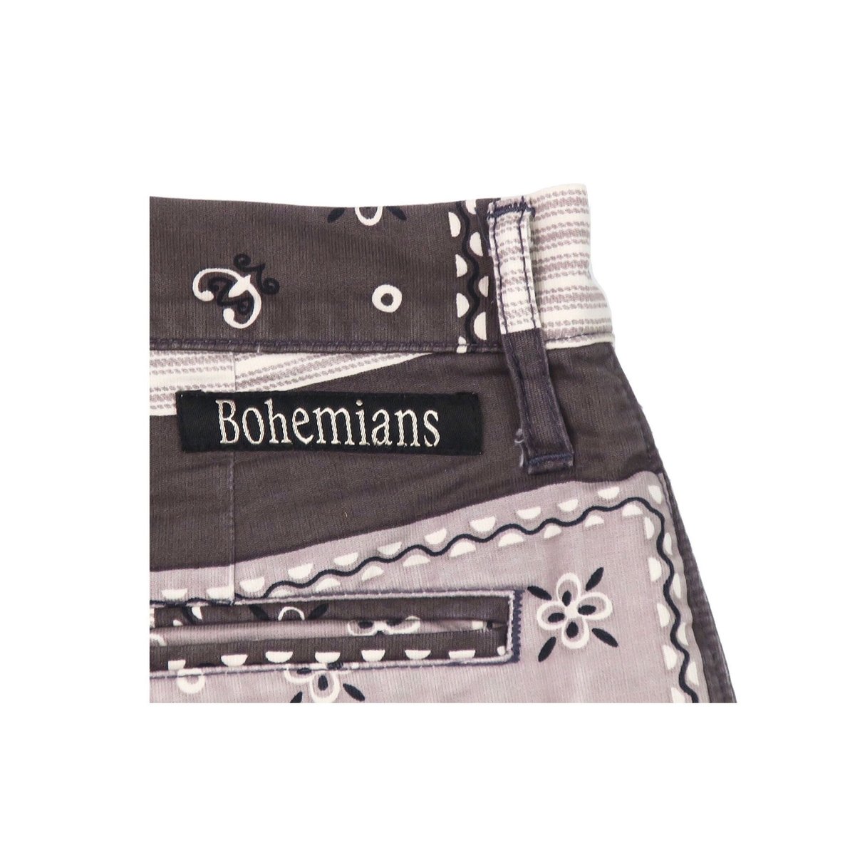 ボヘミアンズ　パンツ　バンダナ柄 Bohemians(ボヘミアンズ) バンダナ柄ハーフパンツ | 少しマニアックな