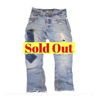 Nudie Jeans(ヌーディージーンズ) ダメージ加工デニム パンツ