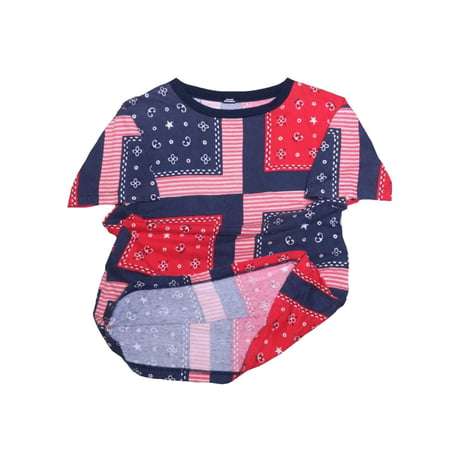 Bohemians(ボヘミアンズ) バンダナ柄Tシャツ