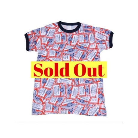 Budweiser(バドワイザー) 総柄Tシャツ②