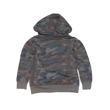 DENIM&SUPPLY Ralph Lauren(デニムアンドサプライ ラルフローレン) ユーズド加工カモフラージュ柄パーカー