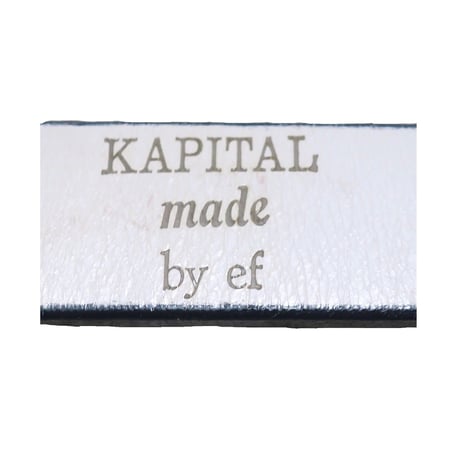 KAPITAL(キャピタル) デニムレザーベルト