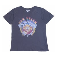 GU VAN HALEN(ヴァンヘイレン) Tシャツ バンドt ロックt ハードロック レディース  古着