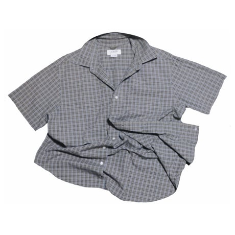 90s J.CREW(ジェイクルー) チェック柄シャツ レギュラーカラー トラッド 古着