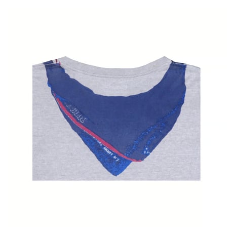 BLUE BLUE(ブルーブルー) バンダナプリントTシャツ