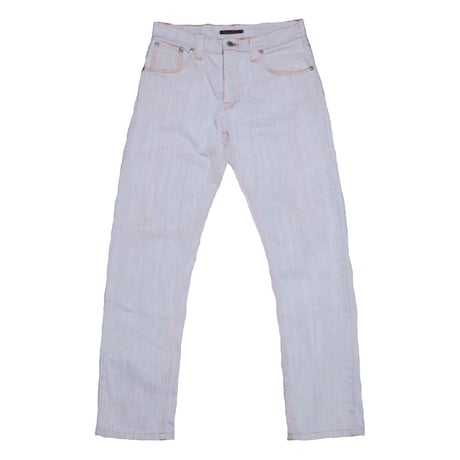 Nudie Jeans(ヌーディージーンズ) ブリーチデニムパンツ