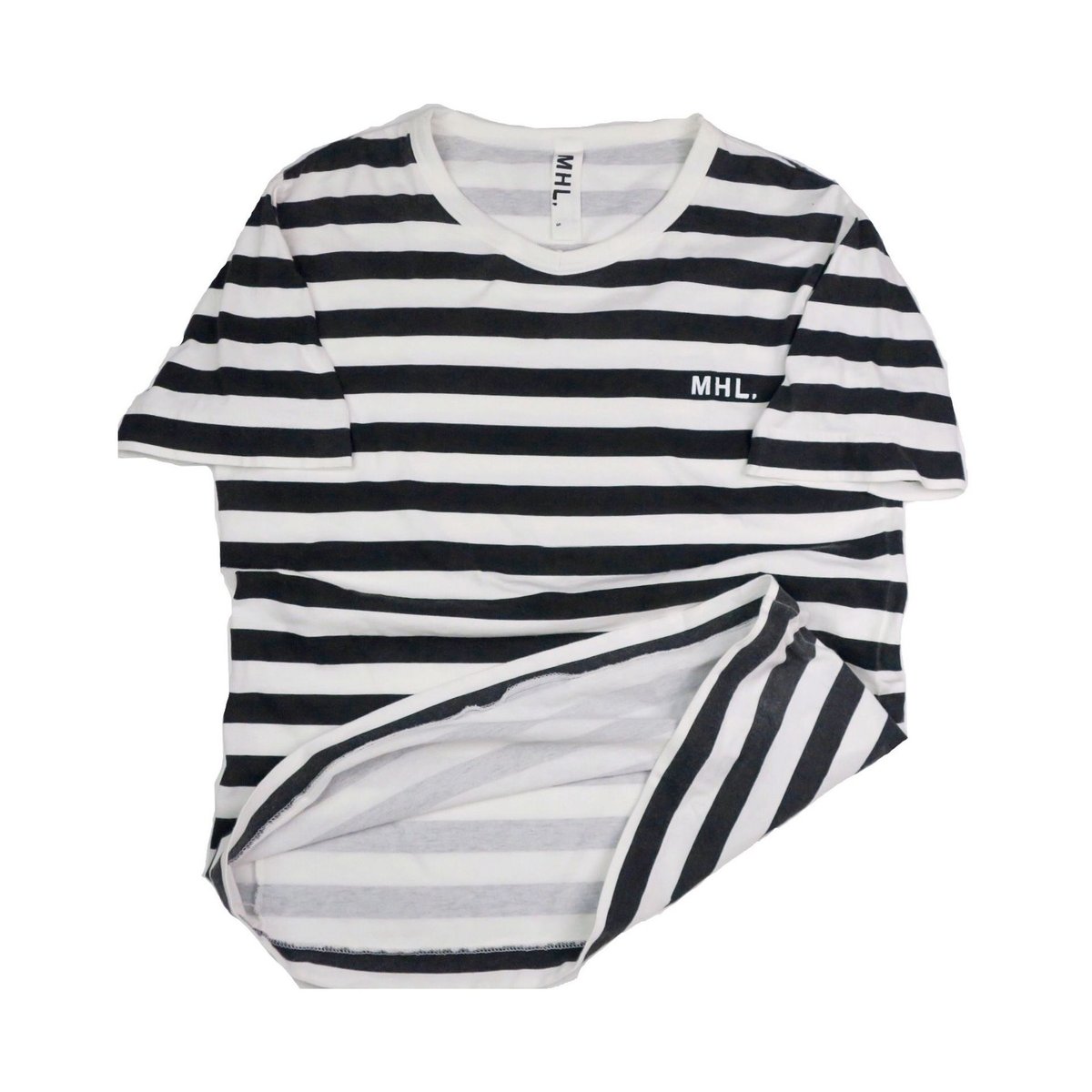 2025未使用タグ付きマーガレットハウエル Tシャツ 半袖 ボーダー カットソー 458137598.jpg?1533045929