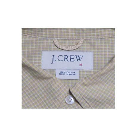 90s J.CREW(ジェイクルー) チェック柄シャツ ボタンダウン トラッド 90s 古着