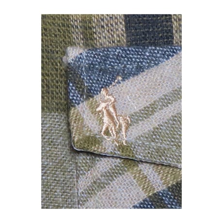 80s Polo Ralph Lauren(ポロラルフローレン) ウールシャツ