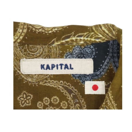 KAPITAL(キャピタル) 総柄シャツ