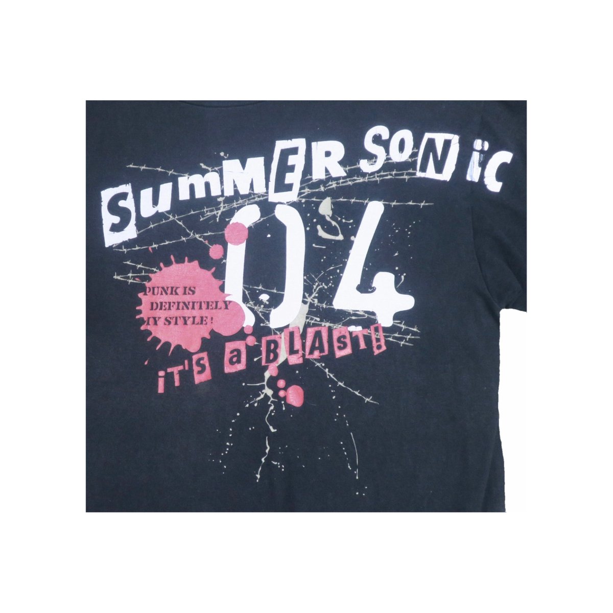 SUMMER SONIC 2004 Tシャツ | 少しマニアックな古着のセレクト