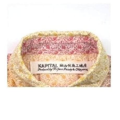 KAPITAL(キャピタル) 花柄アシンメトリーウエスタンシャツ