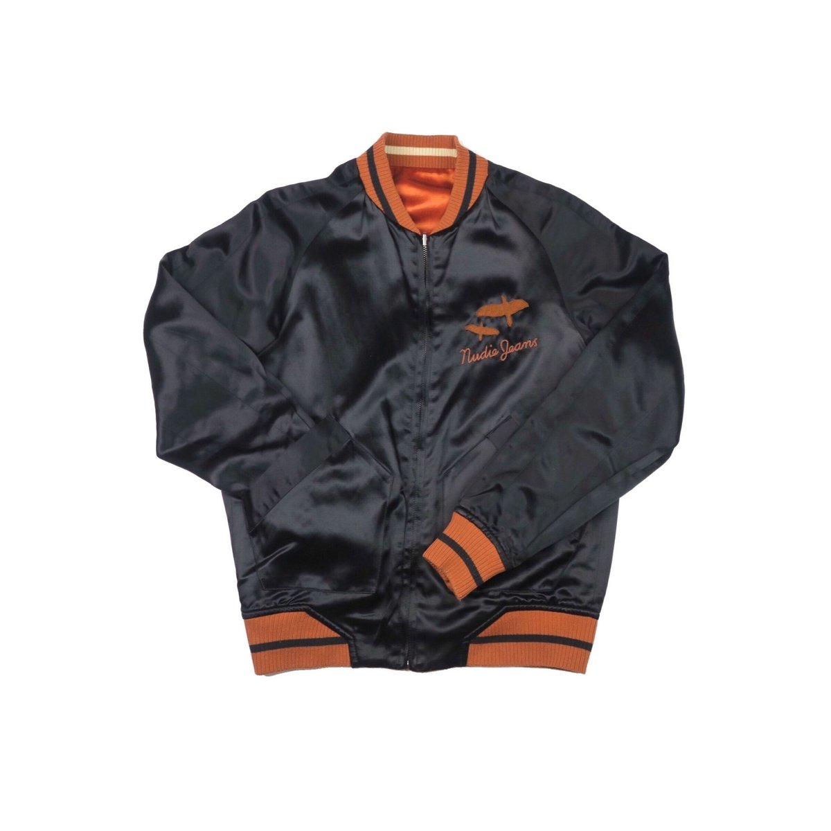 ヌーディージーンズ　スカジャン Nudie Jeans(ヌーディージーンズ) リバーシブルスカジャン | 少し