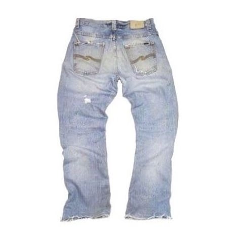 Nudie Jeans(ヌーディージーンズ) ダメージ加工デニム パンツ