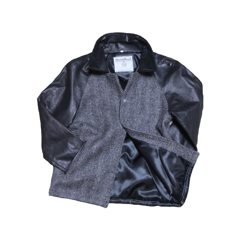 Harris Tweed(ハリスツイード) スタジャン | 少しマニアックな古着の