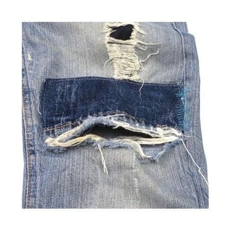 Nudie Jeans(ヌーディージーンズ) ダメージ加工デニム パンツ