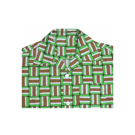 総柄シャツ