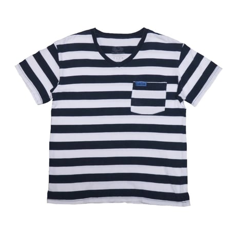 BLUE BLUE/FRUIT OF THE LOOM(ブルーブルー/フルーツオブザルーム) ボーダーTシャツ