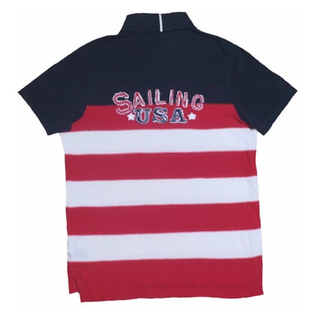 TOMMY HILFIGER(トミーヒルフィガー) トリコロールポロシャツ