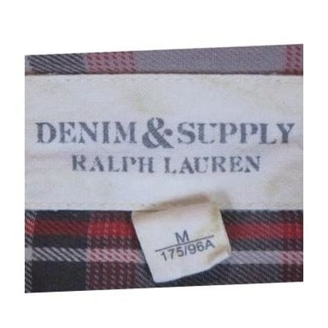 DENIM&SUPPLY Ralph Lauren(デニムアンドサプライ ラルフローレン) パッチワークシャツ③